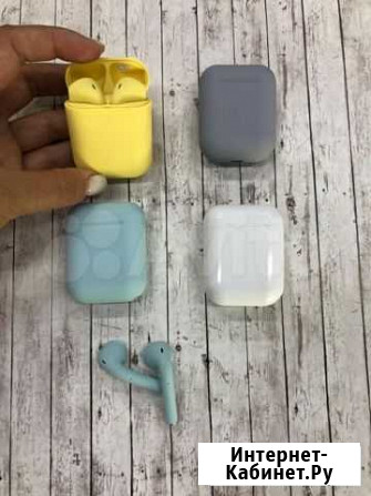 Беспроводные наушники inpods 12 желтого цвета Иркутск - изображение 1
