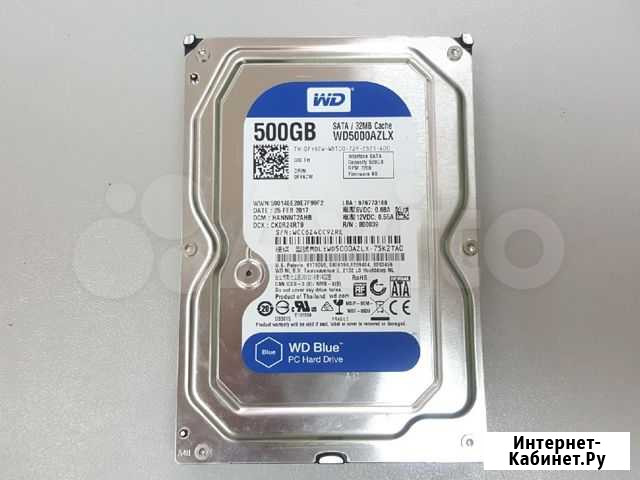 Жесткий диск Western Digital Blue 3.5 500 Гб Екатеринбург - изображение 1