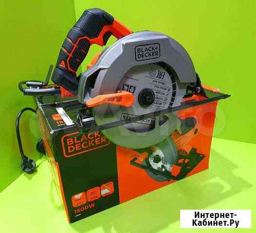 Дисковая пила black+decker cs1550 Новая Красноярск