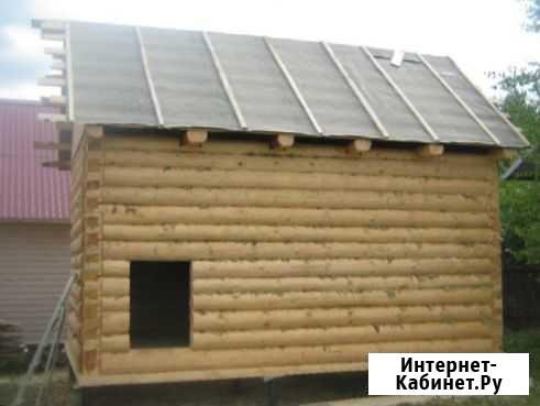 Сруб бани. Сруб 3х4 под крышу Екатеринбург - изображение 1