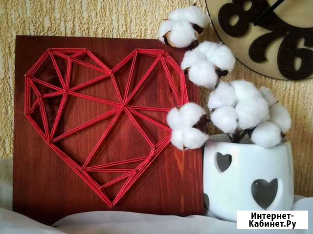 Картина в технике String Art Липецк - изображение 1
