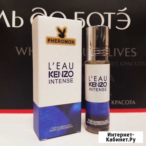 Масляные духи Leau Kenzo Intense мужские 10ml Томск - изображение 1