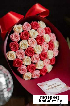 Съедобные букеты шоколадные розы цветы казань Казань - изображение 1