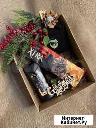 Новогодний подарочный бокс для мужчины Новосибирск
