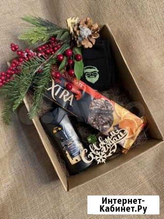 Новогодний подарочный бокс для мужчины Новосибирск - изображение 1