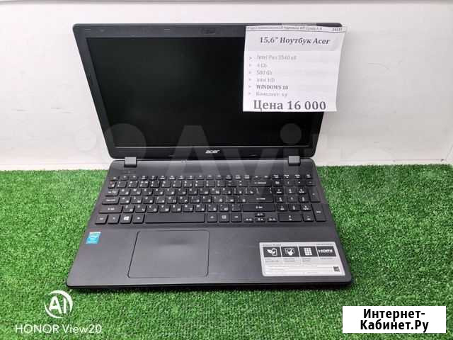 15,6 Ноутбук Acer 4 ядра (гарантия) Абакан - изображение 1