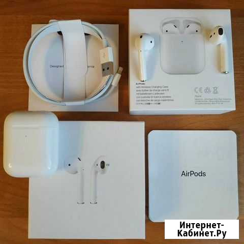 Наушники AirPods 2 Кемерово - изображение 1