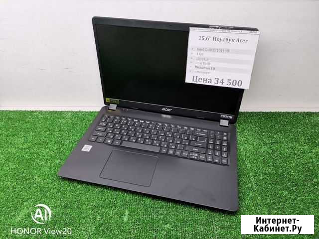 15.6 FHD Ноутбук Acer i3 10110f/4GB/1TB Абакан - изображение 1