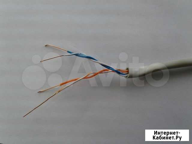 Кабель TWT-5UTP2 2PR 24 AWG CAT.5 75c 305 м.серый Тольятти - изображение 1