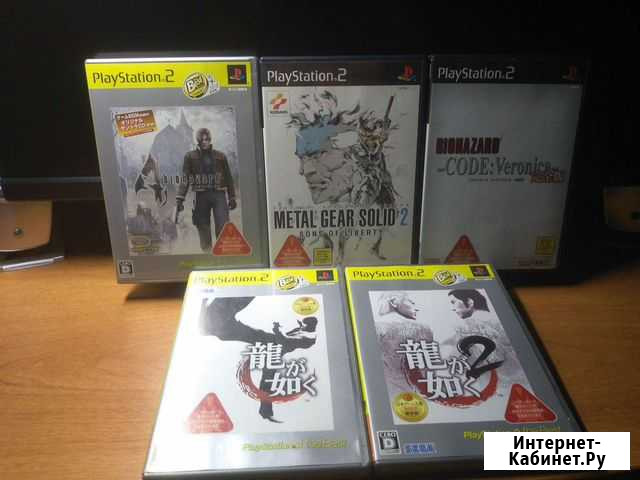 Лицензионные диски на PS2 (японский регион) Сыктывкар - изображение 1
