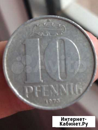 10 pfennig 1973 Нальчик - изображение 1