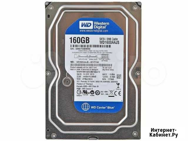 HDD 3.5 160 Gb WD 1600 aajs SATA Архангельск - изображение 1