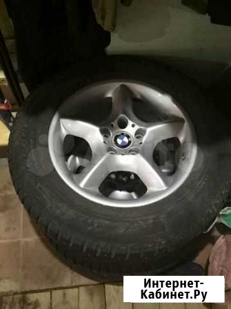 17ти дюймовые диски BMW на зиме 235/65R17 Псков - изображение 1