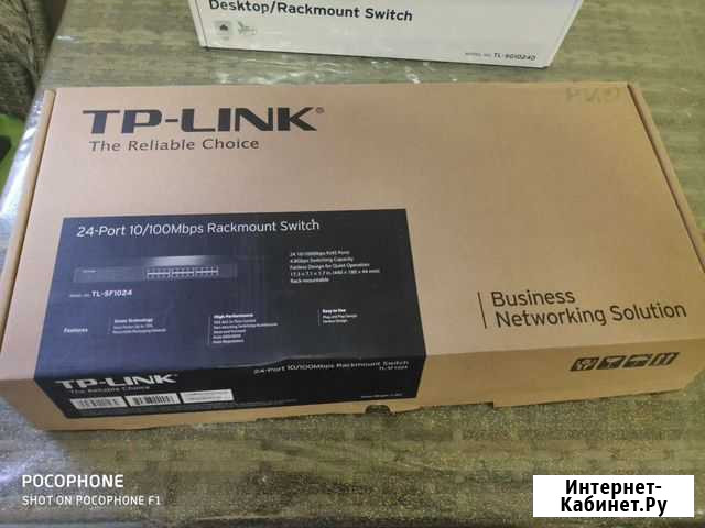 Tp-linkThe Reliable Chpice24-Port 10/100Mbps Rackm Химки - изображение 1