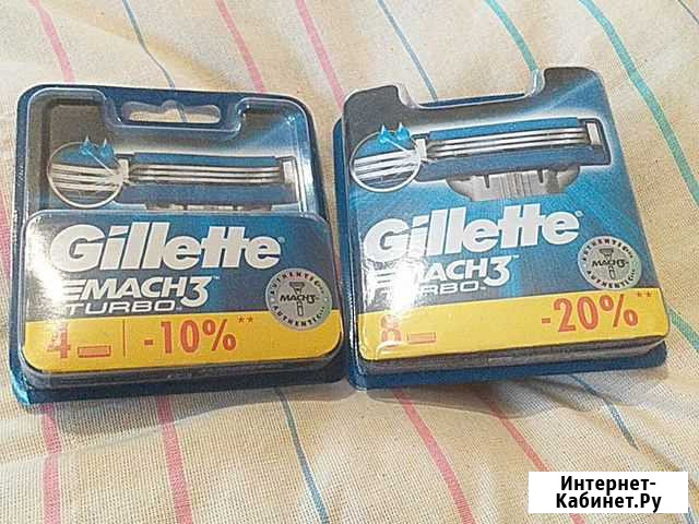 Новые 12 кассет джилет Мак 3 Turbo Омск - изображение 1