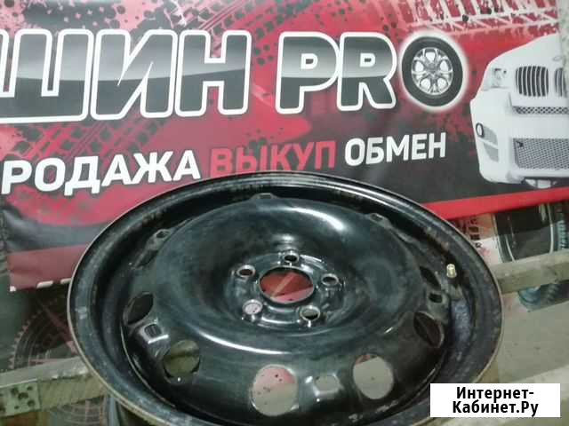 R15 5*100 6J et38 цо57,1 черн Златоуст - изображение 1