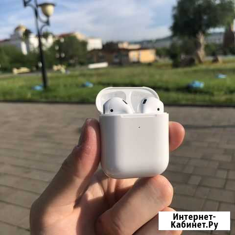 Airpods 2 DeLuxe Чита - изображение 1