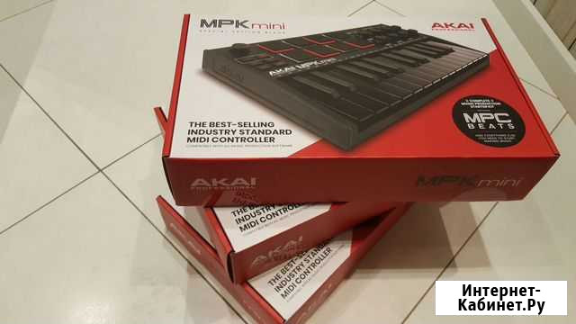Akai MPK mini mk3 Black Москва - изображение 1