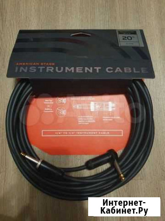 Кабель Jack - Jack Planet Waves PW-amsgra-20 6.0 м Раменское - изображение 1