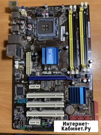 Материнская плата 775 Asus P5QL 4xDDR2 P43 Астрахань - изображение 1