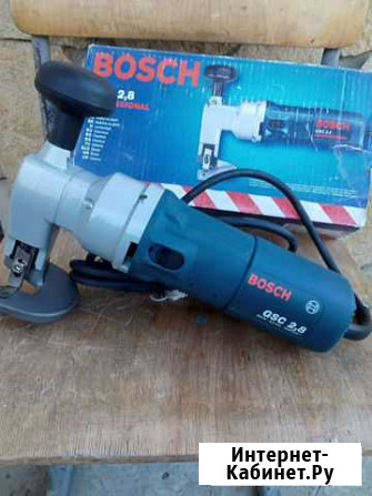 Ножницы по металлу Bosch GSC 2.8 (0601506108) Prof Саратов - изображение 1