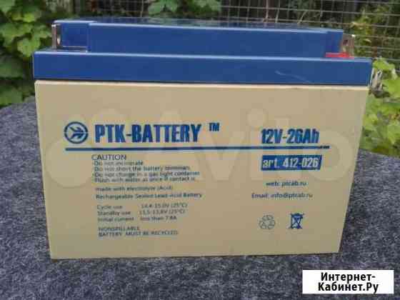 Аккумулятор PTK-battery акб 12V - 26Ah Ростов-на-Дону