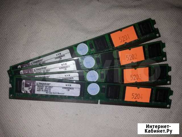 DDR2 2Gb 800MHz PC2-6400 Kingston Ставрополь - изображение 1