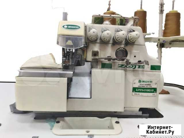 Промышленный коверлок zoje ZJ757A-516M2-55 + + Киржач - изображение 1