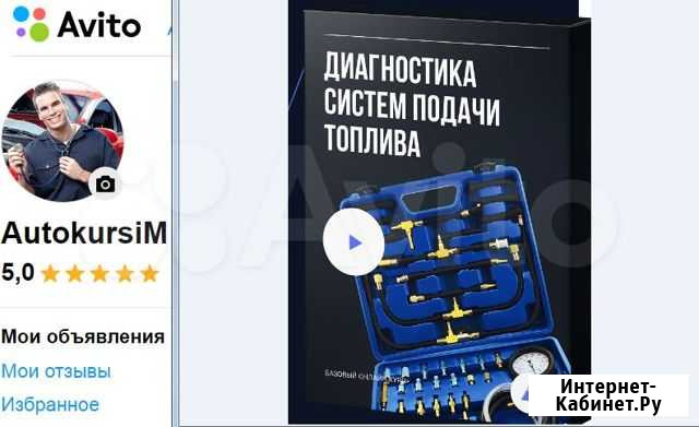 Курс Диагностика систем подачи топлива А.Пахомов Челябинск - изображение 1