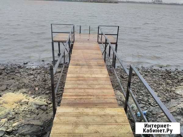 Пирс на винтовых сваях с обвязкой Томск - изображение 1