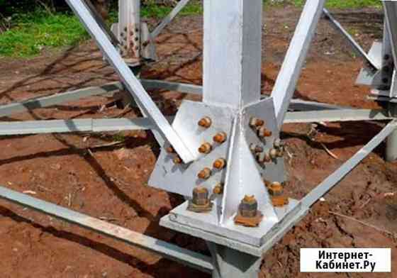 Винтовые сваи монтаж доставка обвязка металлом Новосибирск