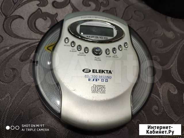 CD, MP3 плеер elekta (ekd125) Мглин - изображение 1