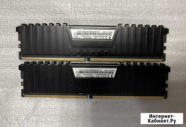 DDR4 16 гб 3200mhz Corsair Оперативная память Нижний Новгород - изображение 1