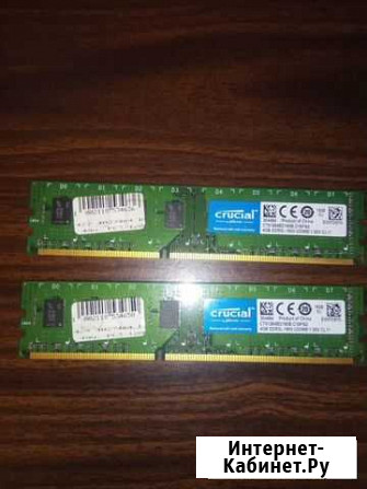 Crucial 4GB DDR3L-1600 udimm Климовск - изображение 1