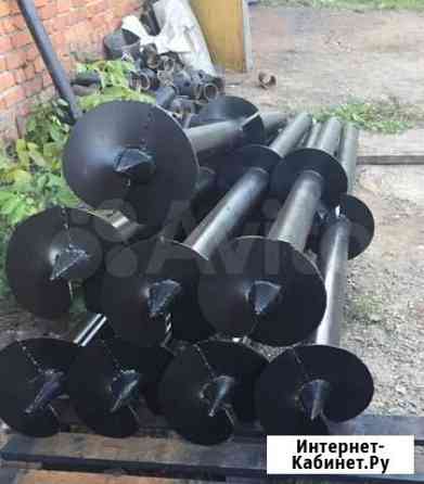 Свайный фундамент винтовые сваи обвязка свай Новосибирск