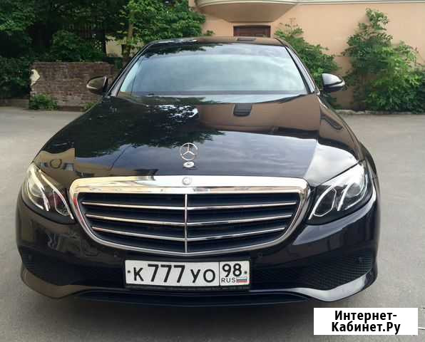 Аренда Mercedes Benz E200. Прокат авто с водителем Санкт-Петербург - изображение 1
