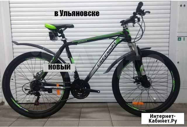 Новый горный велосипед 21 скорость 2 диск. торм Ульяновск - изображение 1