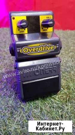 Overdrive onerr, Гитарная Педаль Челябинск - изображение 1