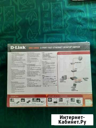 DES-1005D/ceol eosкоммутатор с 5 портами 10/100Bas Новосибирск - изображение 1