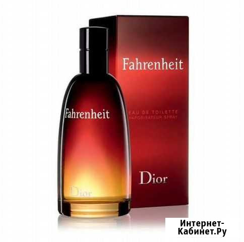 Dior Fahrenheit 100ml мужская туалетная вода Хабаровск - изображение 1