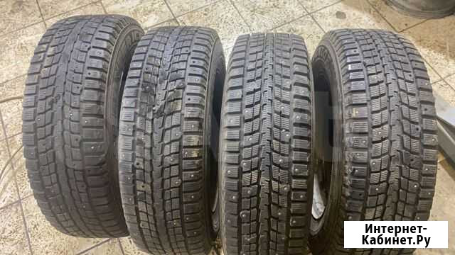 Dunlop 215/70 R16 Колеса в сборе шипованные Подольск - изображение 1