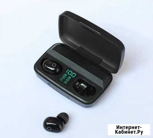 Earbuds A10S наушники. Новые (Черные) Хабаровск - изображение 1