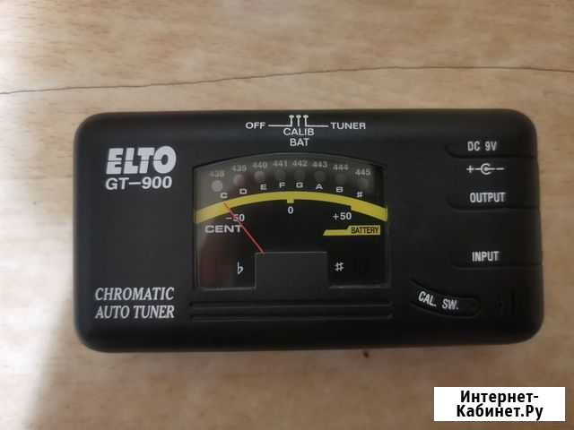 Elto GT-900 chromatic auto tuner Североморск - изображение 1