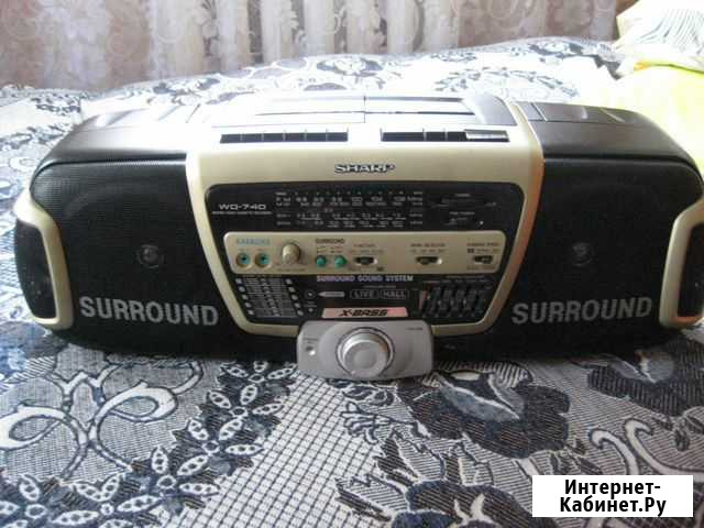 Магнитола sharp WQ-740 Кропоткин - изображение 1
