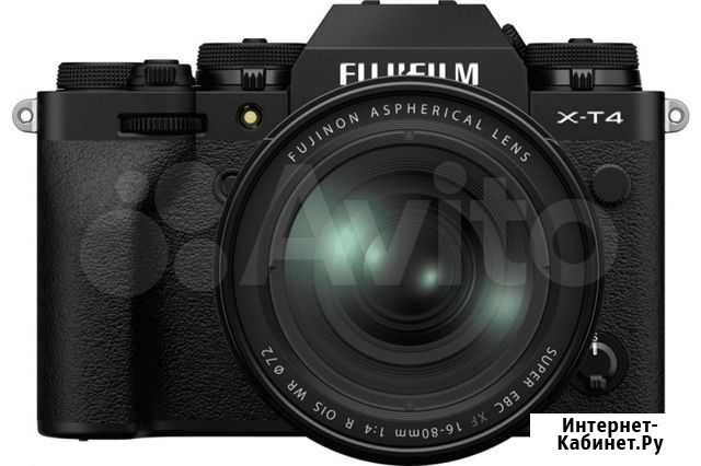 Fujifilm X-T4 Kit 16-80 Black/Silver Улан-Удэ - изображение 1