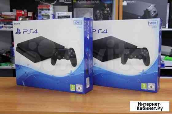 Sony Playstation 4 Slim 500Gb (Новые PS4) Челябинск