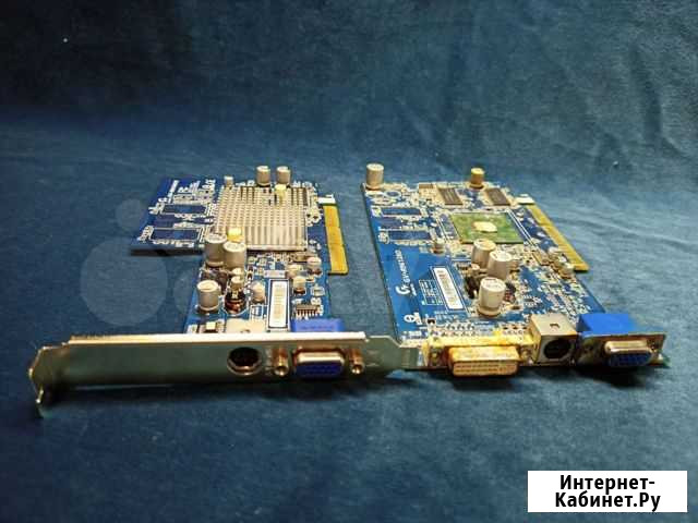 Видеокарты, AGP GV-R96128D, GV-R92128TE Кудымкар - изображение 1