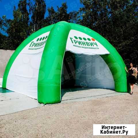 Палатка - Надувной шатер тент. Палатка с логотипом Москва - изображение 1