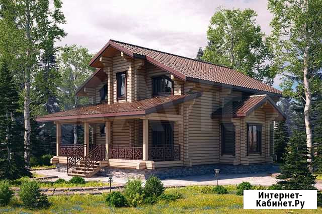 Дом Брус 163 кв.м. 2 этажа Оренбург - изображение 1