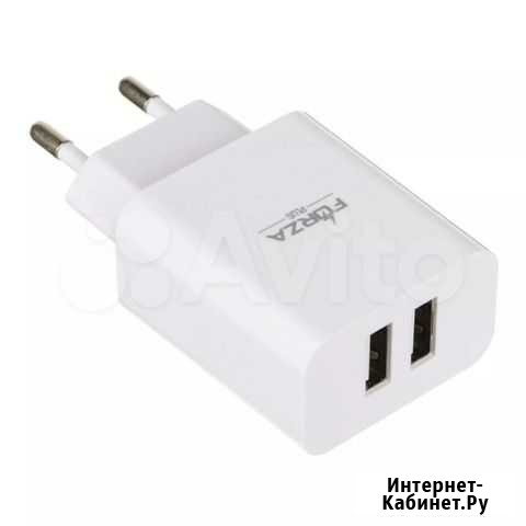 Зарядное устройство forza Plus 2 USB, 2А Барабинск - изображение 1
